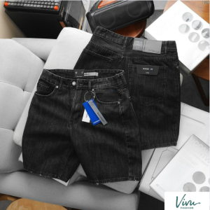 Alternative view of Quần Short Jean Nam ICON105 Lightweight™ Dark Grey