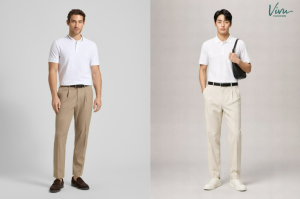 Áo polo và quần tây