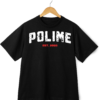 Áo phông cổ tròn họa tiết POLIME EST. 2026 thương hiệu Vivufashion