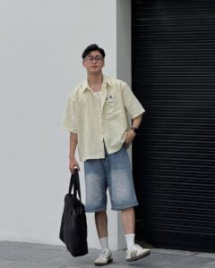 Phối đồ nam mùa hè cho người thấp