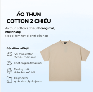 Cách chọn áo thun vải cotton