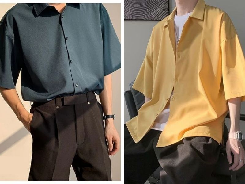 Phối Đồ Cùng Form Áo Cổ Ngắn