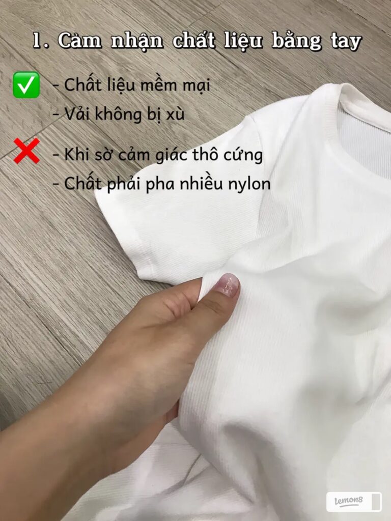 Cách Phân Biệt Áo Thun Chính Hãng