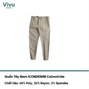 uần Tây Nam ICONDENIM Airflex Gọn Nhẹ Linh Hoạt Performance
