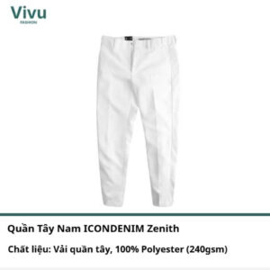 Quần Tây Nam ICONDENIM Calmstride