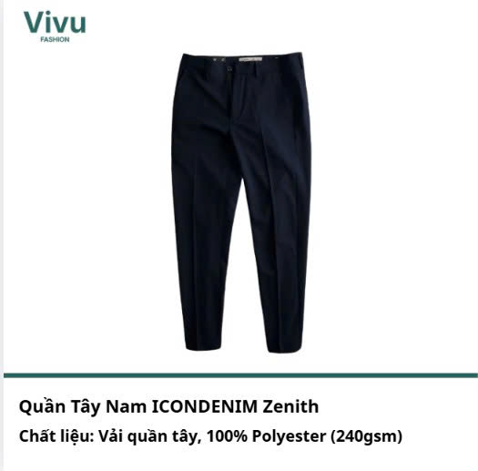 Quần Tây Nam BOUTON Noble Tailor
