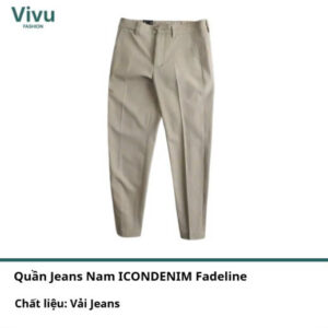 Quần Jeans Nam ICONDENIM Fadeline