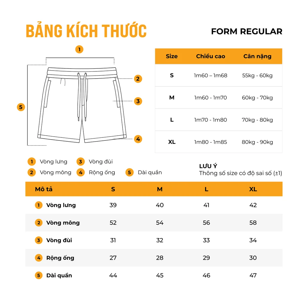Bản size